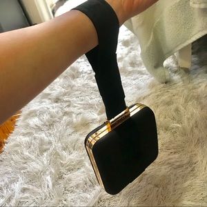 Italian Brand Twin-Set Black Evening Clutch